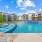 Pool side seating to ensure comfort