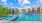 Pool side seating to ensure comfort