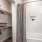 Primary bathroom with closet space